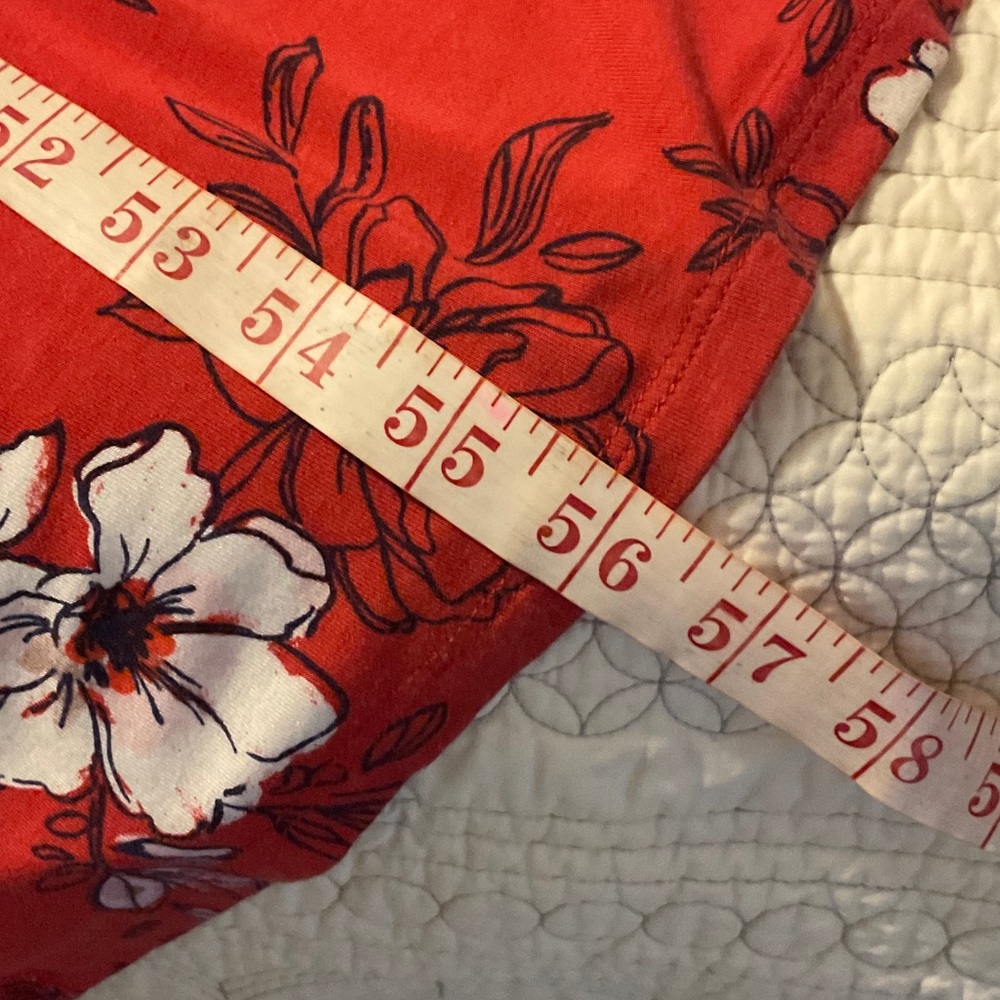 41 Hawthorn Red Floral Maxi Dress - Picture 5 of 6